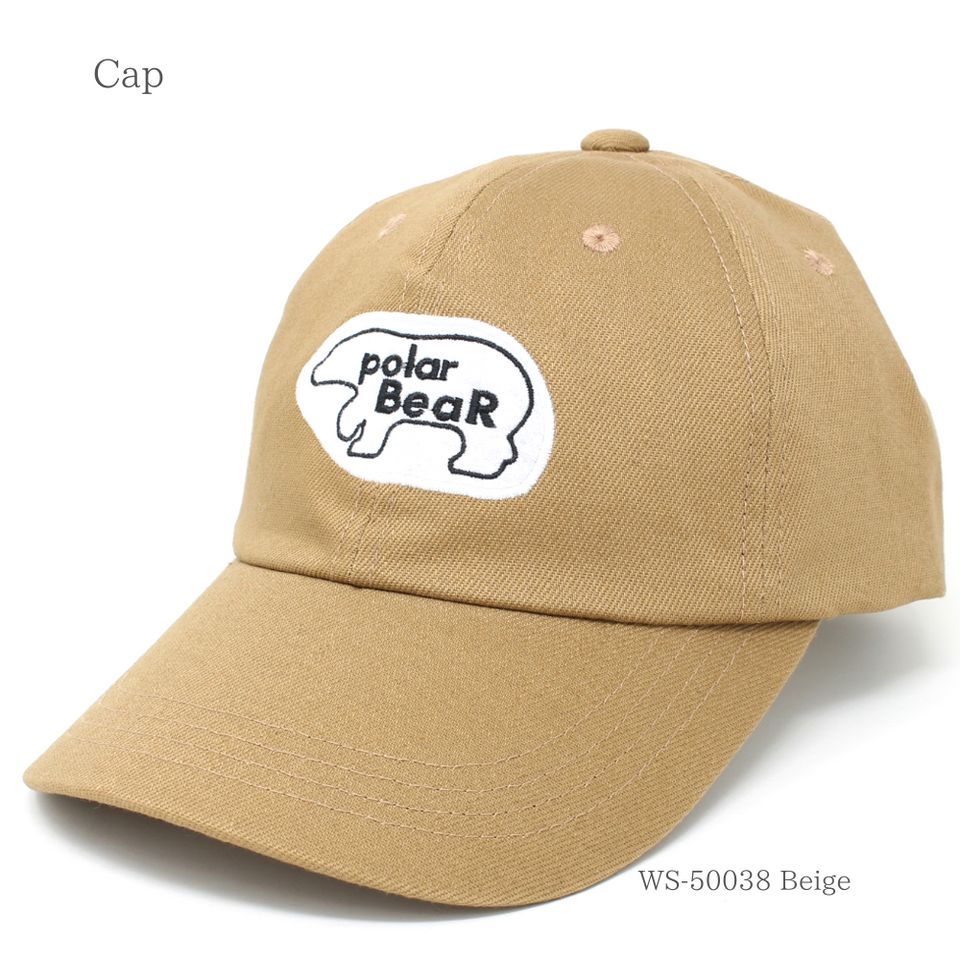 ベアー キャップ ベージュ 商品 斜め前
