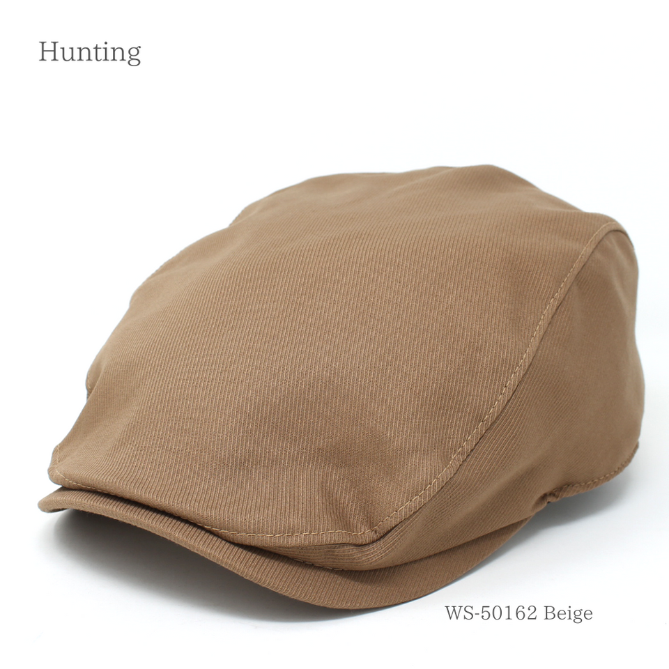 コットンハンチング ベージュ 商品 斜め前