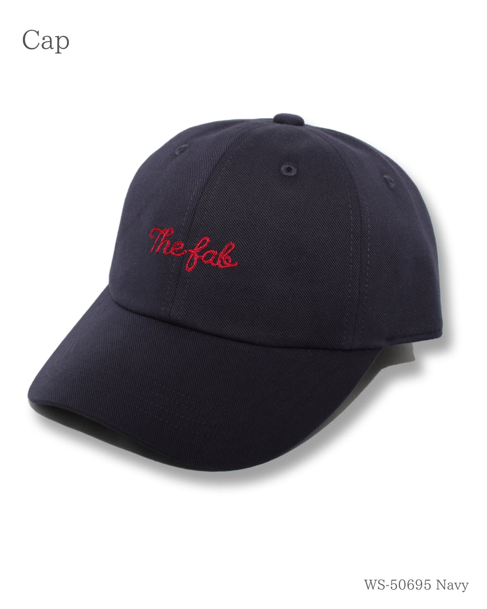 The Fab チェーンステッチキャップ ネイビー 商品