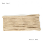 ヘアターバン（ニットヘアバンド） ベージュ 商品