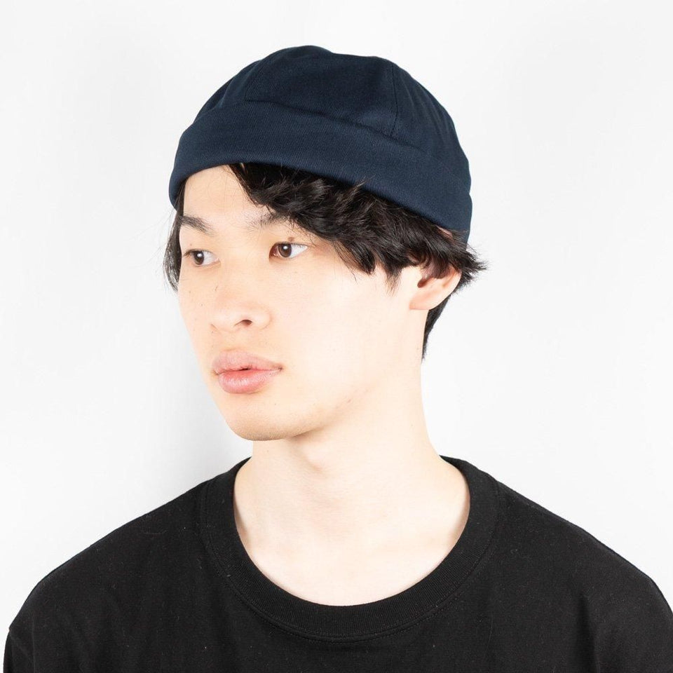 ツイルフィッシャーマンキャップ 着用 斜め前