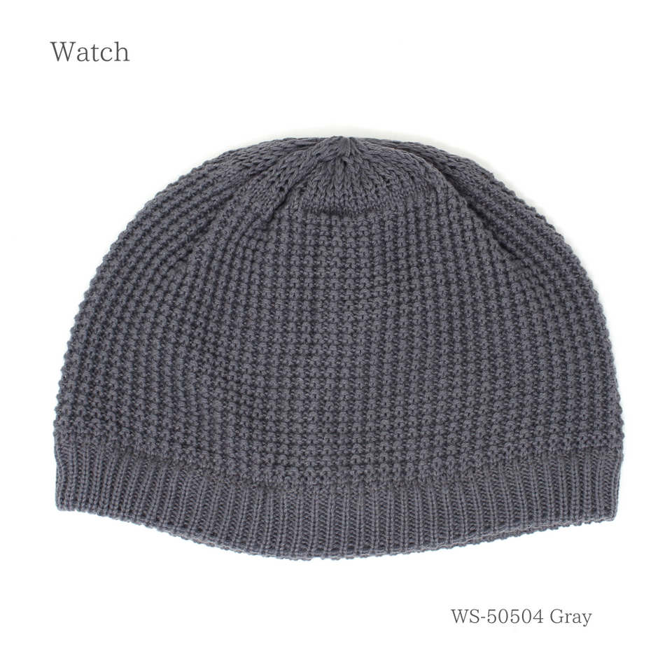 ワッフルショートワッチ グレー 商品