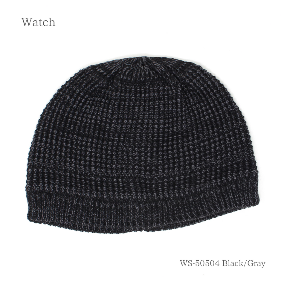 ワッフルショートワッチ ブラックグレー 商品