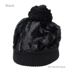 ファーボンボンワッチ ブラック 商品