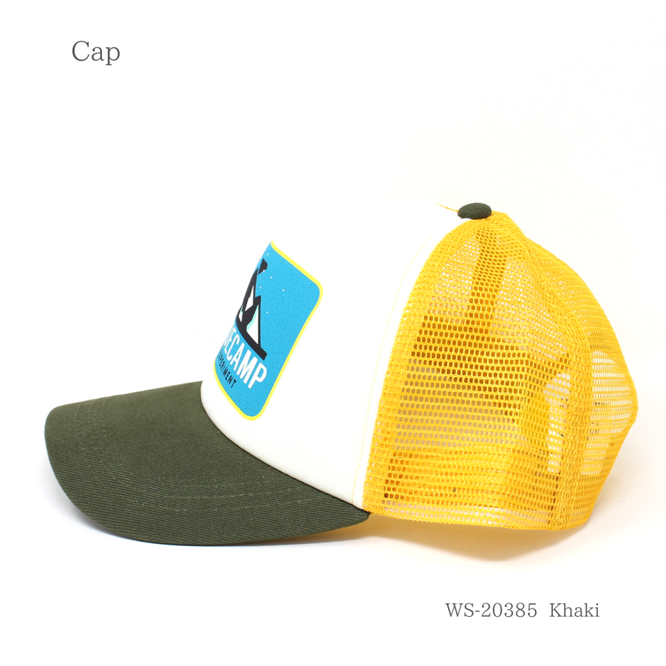 プリントメッシュキャップ ツバカーキー 商品 横