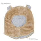 クマちゃんネックウォーマー 52~54cm ベージュ 商品 正面