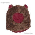 クマちゃんネックウォーマー 52~54cm ブラウン 商品 正面