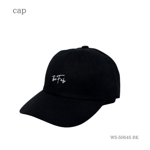 The Fab キャップ ブラック 商品 斜め前