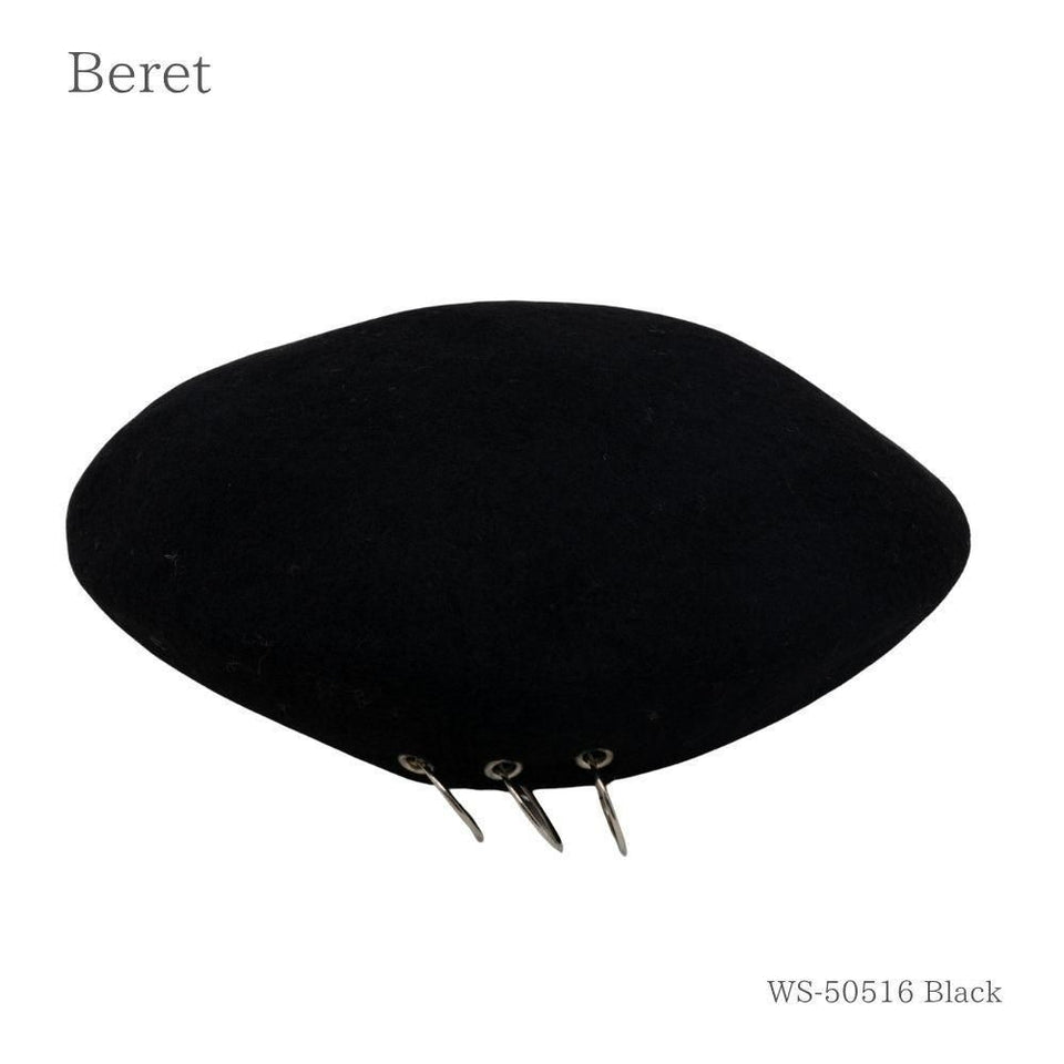リングウールベレー ブラック 商品