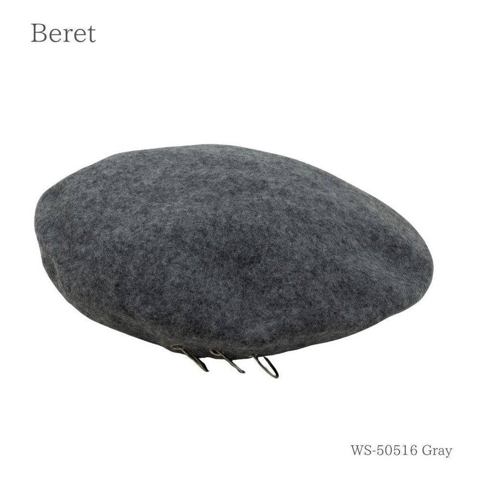 リングウールベレー グレー 商品