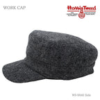 Harris Tweed（ハリスツイード）ウールワークキャップ グレー 商品 横