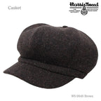 Harris Tweed （ハリスツイード）キャスケット｜100周年記念モデル ブラウン 商品 斜め前