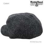 Harris Tweed （ハリスツイード）キャスケット｜100周年記念モデル グレー 商品 後ろ斜め