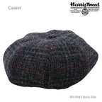 Harris Tweed （ハリスツイード）キャスケット｜100周年記念モデル グレーチェック 商品 後ろ