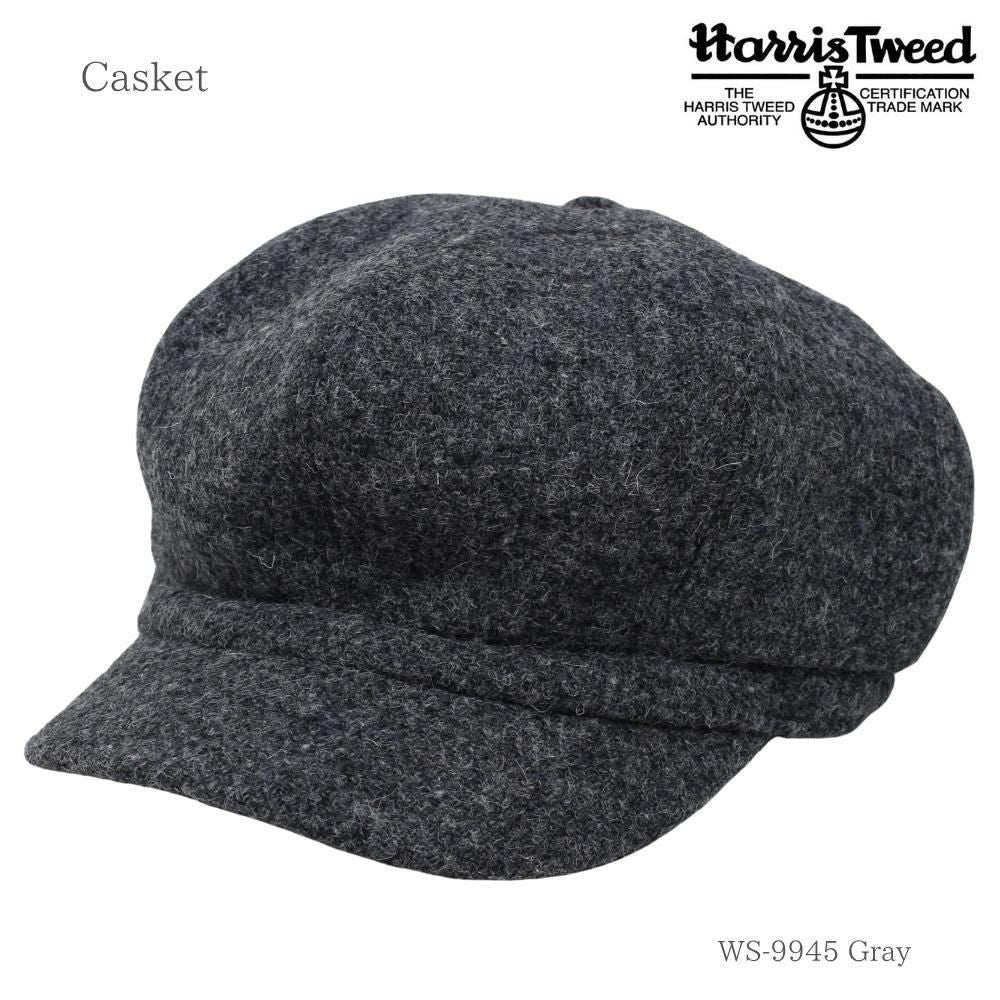 Hatblock ハリスツイード ヘリンボーン DKキャスケット Harris Tweed （ハリスツイード）キャスケット｜100周年記念モデル