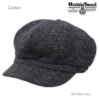Harris Tweed （ハリスツイード）キャスケット｜100周年記念モデル グレー 商品 斜め前