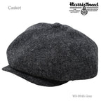 Harris Tweed （ハリスツイード）キャスケット｜100周年記念モデル グレー 商品 斜め前