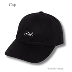 FAB.キャップ ブラック 商品 斜め前
