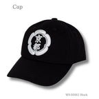 京都キャップ ブラック 商品 斜め前