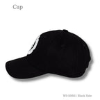 京都キャップ ブラック 商品 横