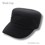 ワークキャップ XLサイズ ブラック 商品 斜め前