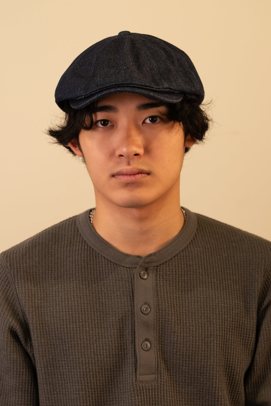デニムキャスハンチング XLサイズ 着用イメージ