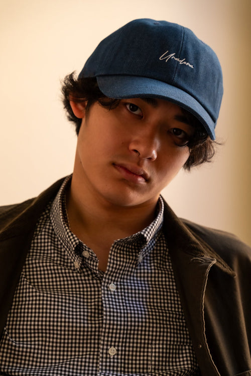 우라데라 캡 XL 사이즈 착용 이미지