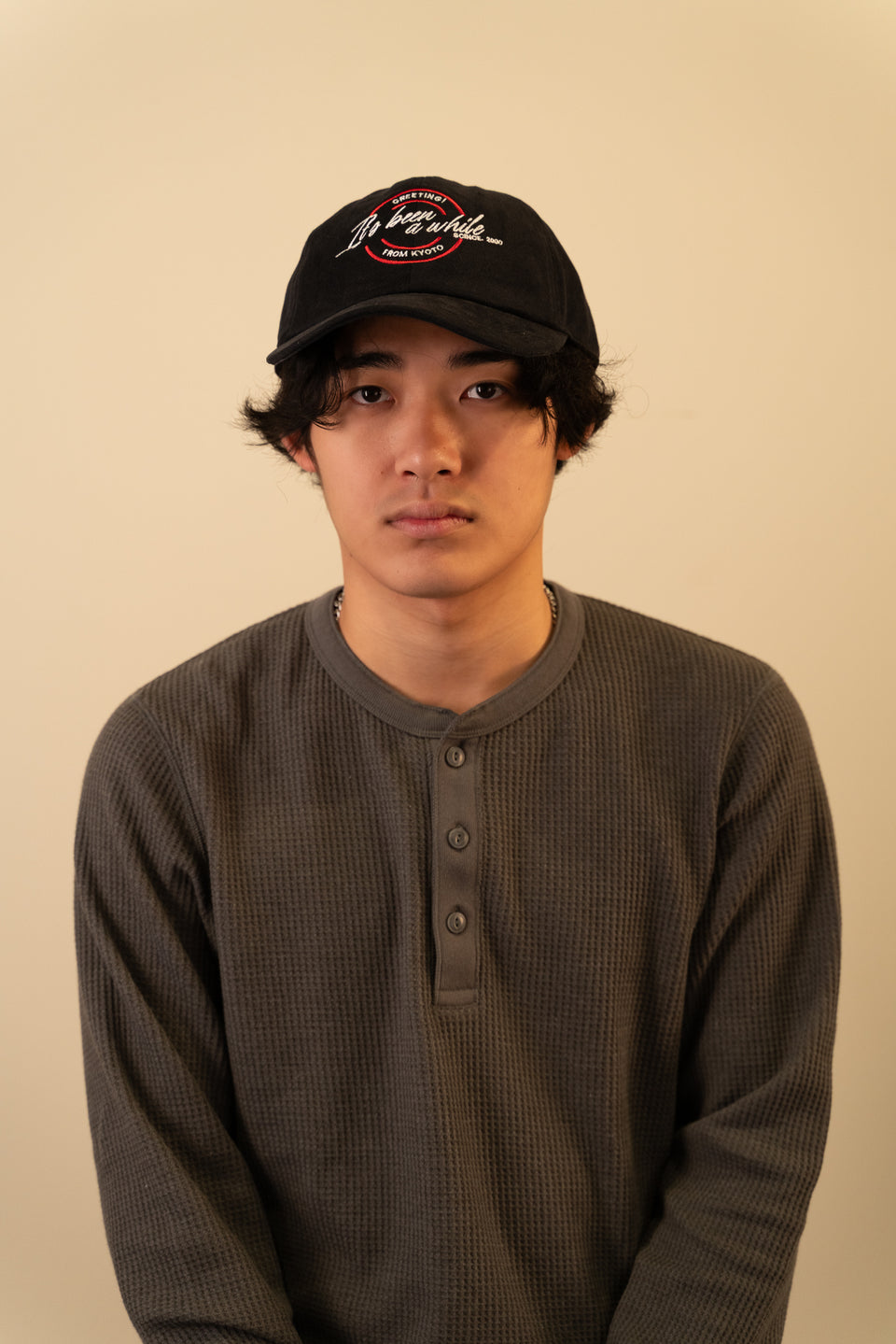 It's been a while キャップ XLサイズ 着用イメージ