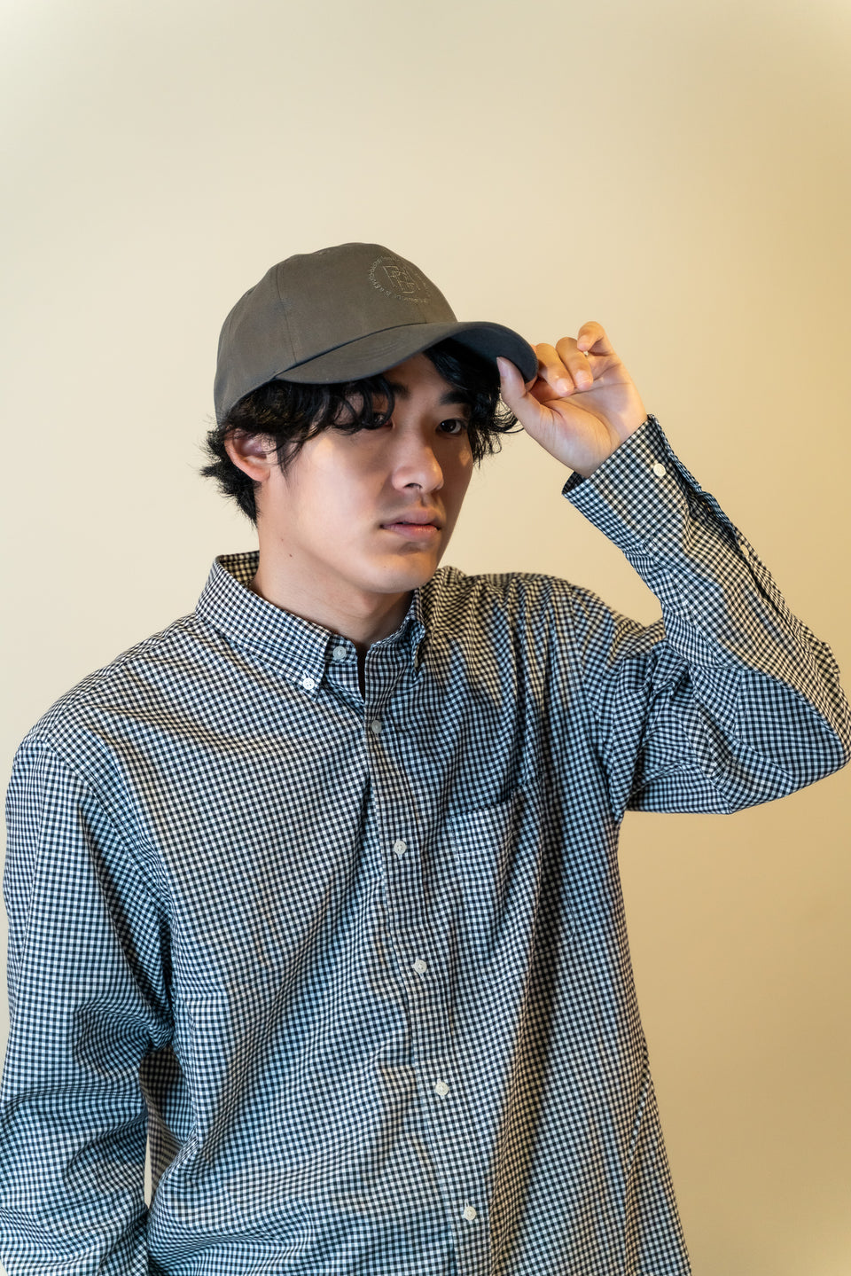 FABエンブロイダリーキャップ XLサイズ 着用イメージ